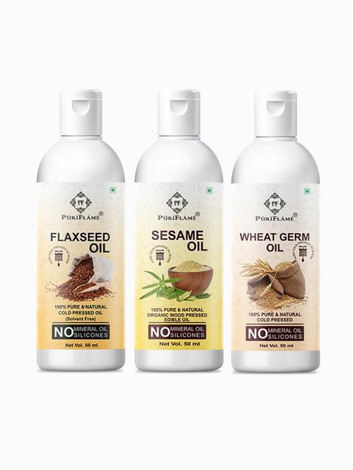 pack of 3 puri flame hair oil - 18672366 - Very Small Image - 1