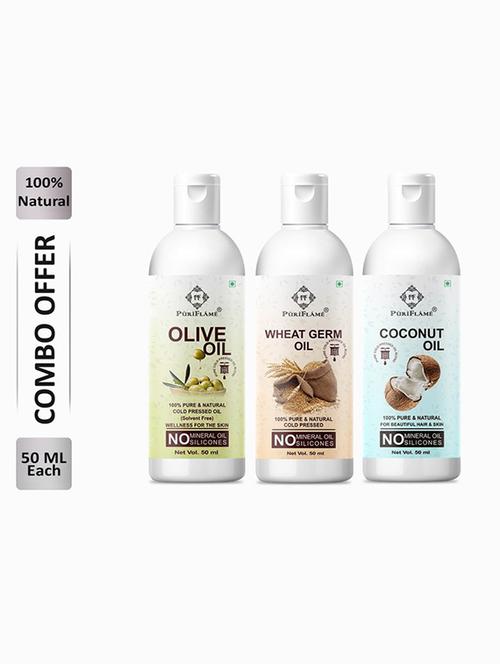 pack of 3 puri flame hair oil - 18672750 - Very Small Image - 1