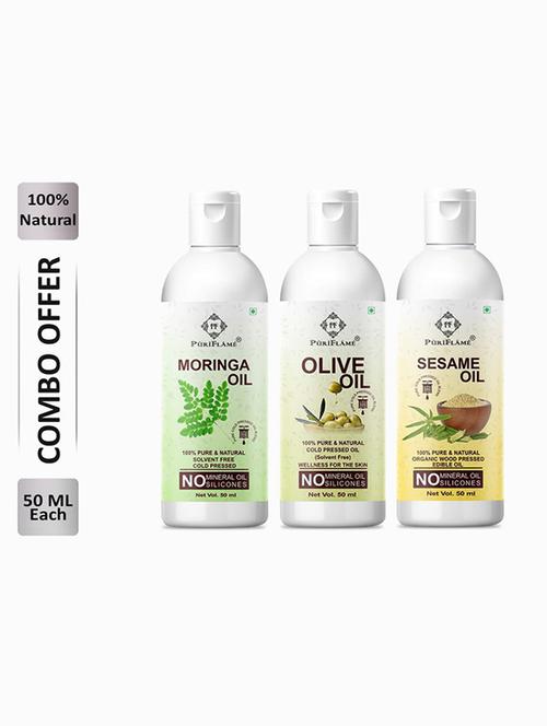 pack of 3 puri flame hair oil - 18672766 - Very Small Image - 1