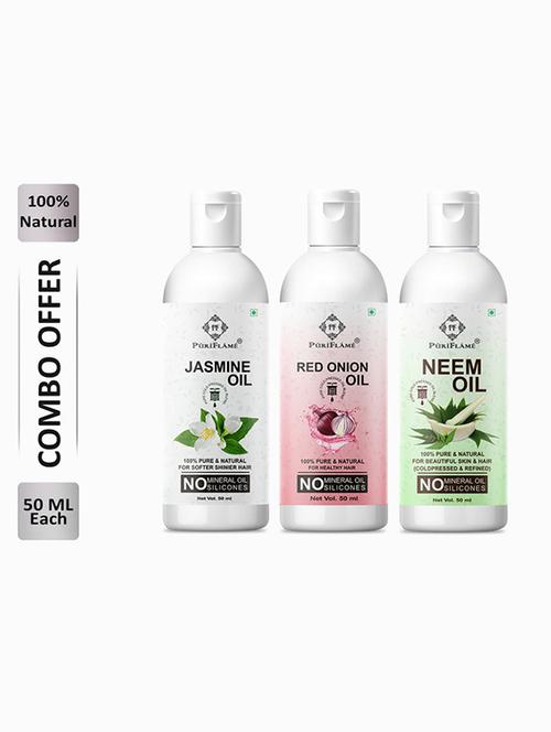 pack of 3 puri flame hair oil - 18672790 - Very Small Image - 1