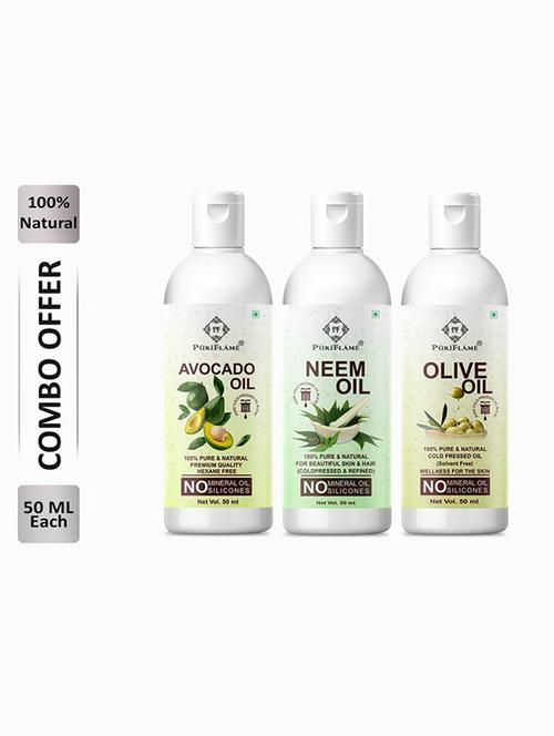 pack of 3 puri flame hair oil - 18672808 - Very Small Image - 1