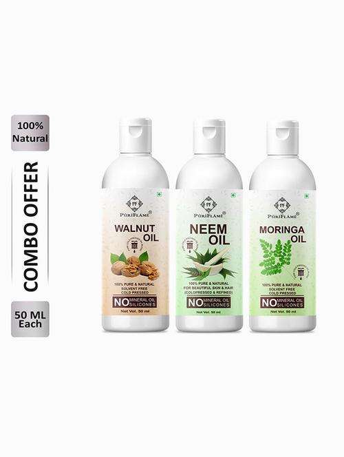 pack of 3 puri flame hair oil - 18672828 - Very Small Image - 1