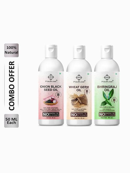 pack of 3 hair oil combo - 18673004 - Very Small Image - 1