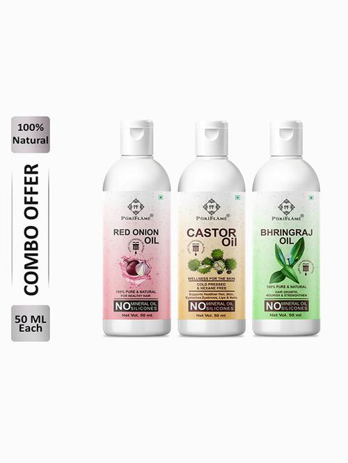 pack of 3 hair oil combo - 18673006 - Very Small Image - 1