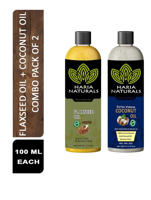 haria naturals combo set hair oil - 18674039 - Very Small Image - 1