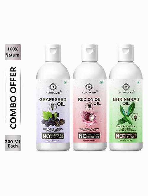 pack of 3 hair oil combo - 18675373 - Very Small Image - 1