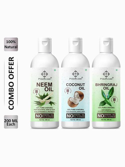 pack of 3 hair oil combo - 18675414 - Very Small Image - 1