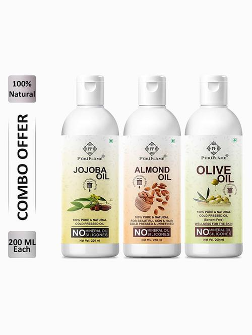puri flame combo set hair oil - 18675512 - Very Small Image - 1