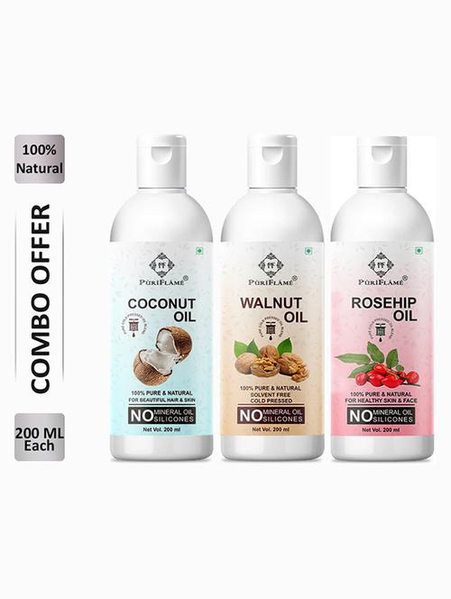 puri flame combo set hair oil - 18675544 - Very Small Image - 1