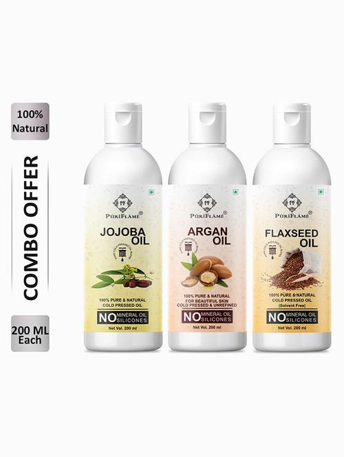pack of 3 puri flame hair oil - 18675674 - Very Small Image - 1