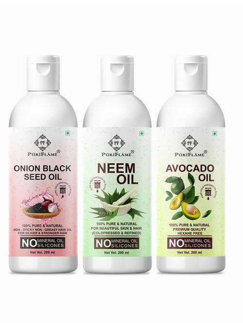 pack of 3 hair oil combo - 18675894 - Very Small Image - 1