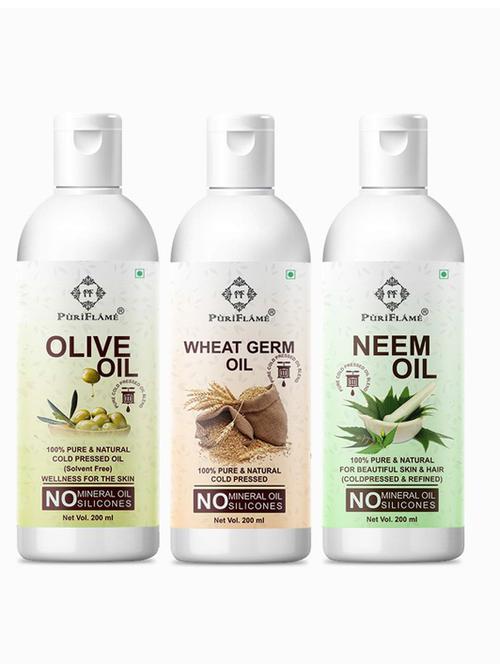 pack of 3 puri flame hair oil - 18676155 - Very Small Image - 1