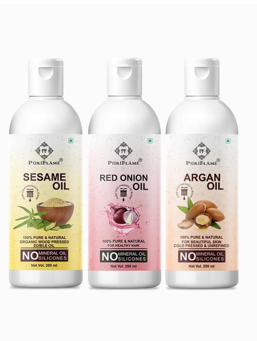 pack of 3 hair oil combo - 18676281 - Very Small Image - 1