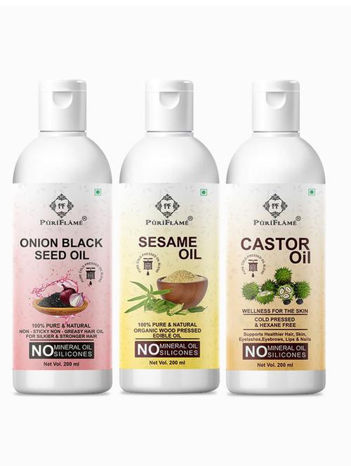 pack of 3 hair oil combo - 18676288 - Very Small Image - 1