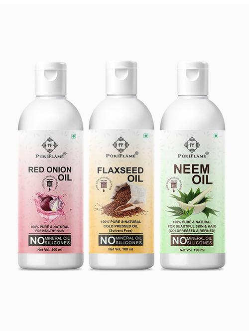 pack of 3 hair oil combo - 18676302 - Very Small Image - 1