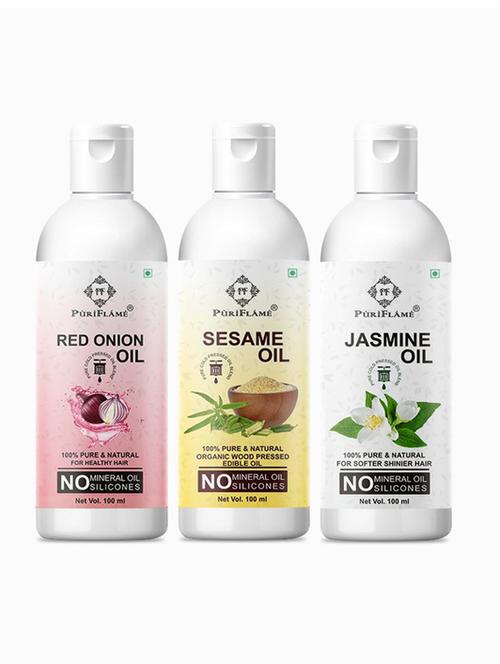 pack of 3 hair oil combo - 18676321 - Very Small Image - 1