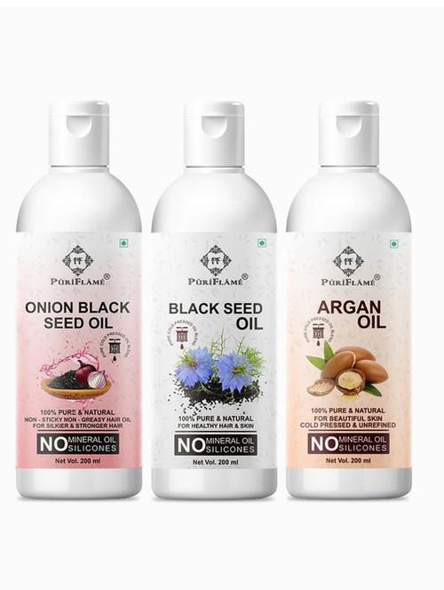 pack of 3 hair oil combo - 18676397 - Very Small Image - 1