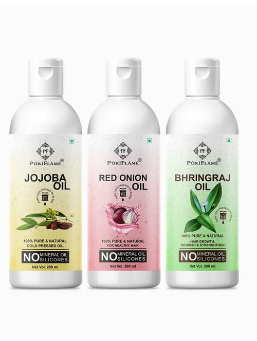 pack of 3 hair oil combo - 18676399 - Very Small Image - 1