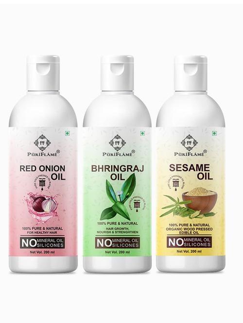 pack of 3 hair oil combo - 18676421 - Very Small Image - 1