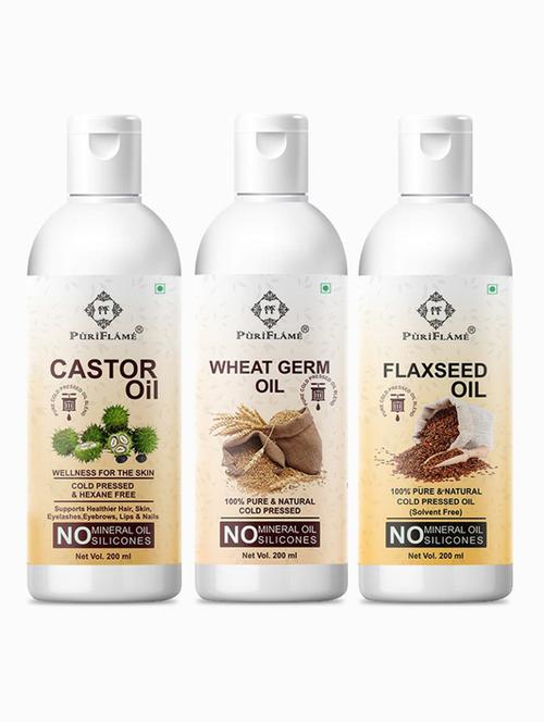 pack of 3 puri flame hair oil - 18676850 - Very Small Image - 1