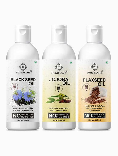pack of 3 puri flame hair oil - 18676853 - Very Small Image - 1