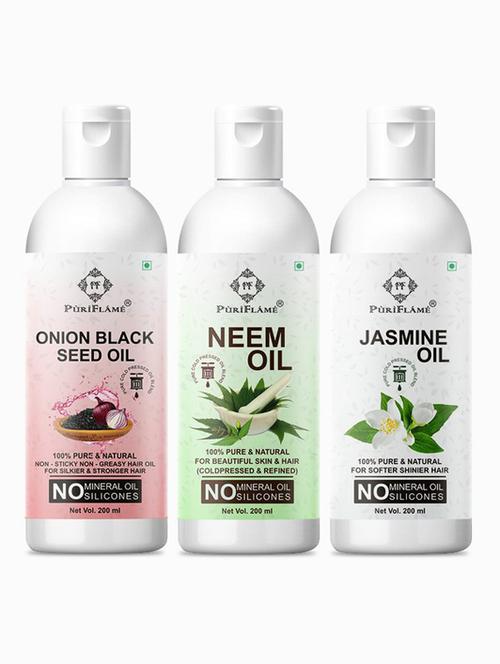 pack of 3 hair oil combo - 18676923 - Very Small Image - 1