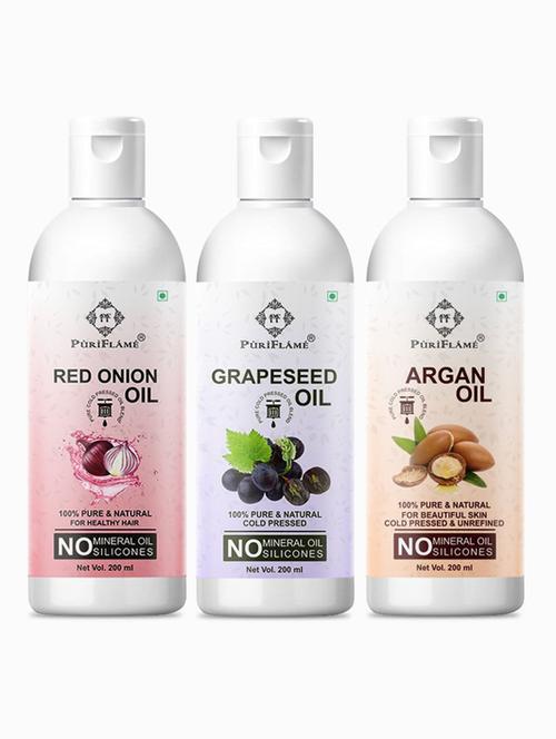 pack of 3 hair oil combo - 18677028 - Very Small Image - 1