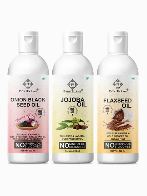 pack of 3 hair oil combo - 18677035 - Very Small Image - 1