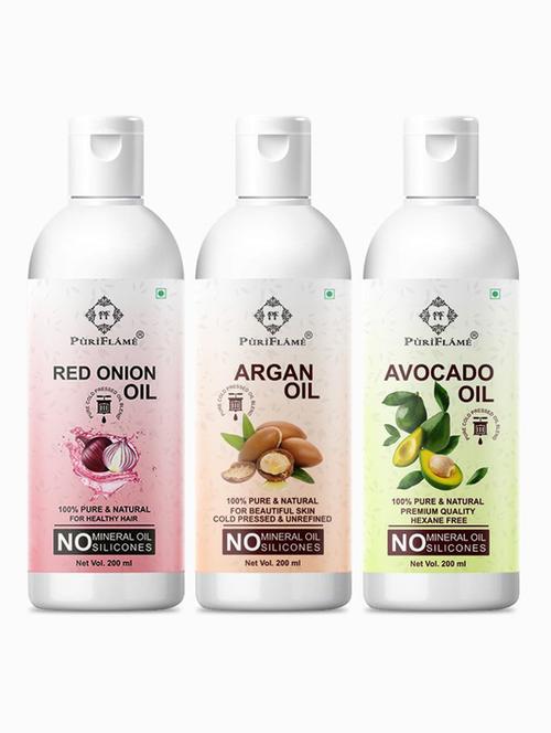pack of 3 hair oil combo - 18677100 - Very Small Image - 1