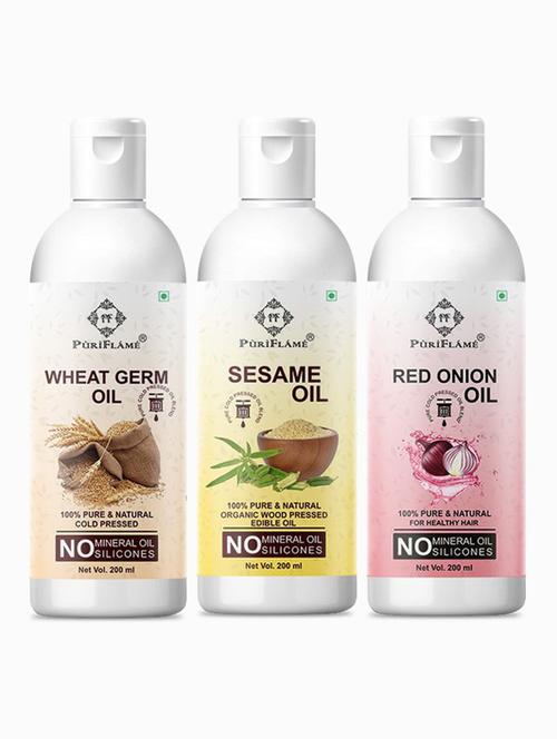 pack of 3 hair oil combo - 18677104 - Very Small Image - 1