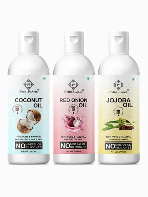 pack of 3 hair oil combo - 18677215 - Very Small Image - 1