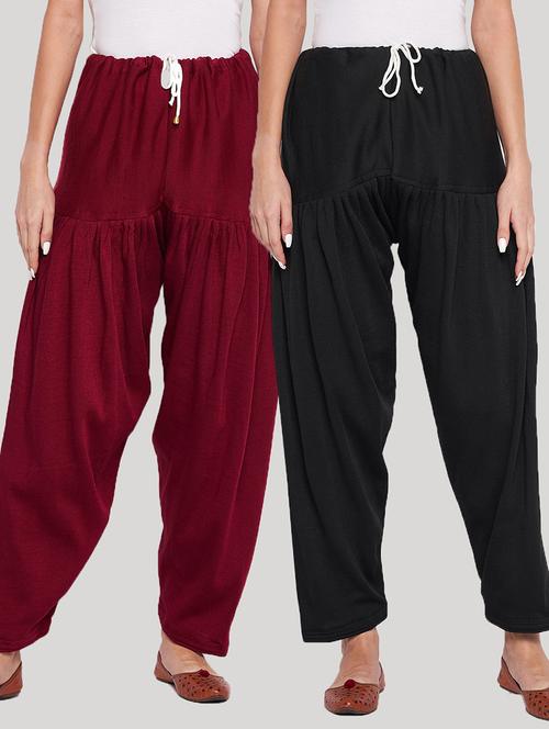 pack of 2 solid salwar - 18677880 - Very Small Image - 1