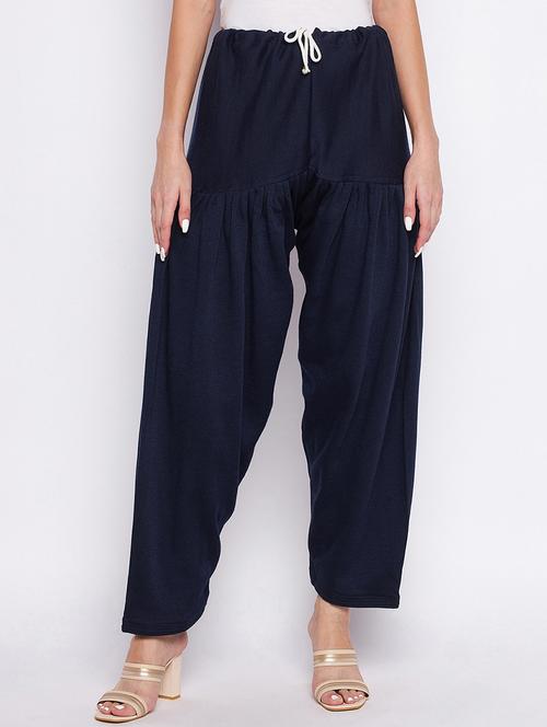 navy blue solid women salwar - 18677885 - Very Small Image - 1