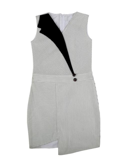 girls v neck sleeveless frock - 18679414 - Very Small Image - 1