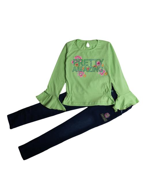 girls printed twin sets - 18679852 - Very Small Image - 1