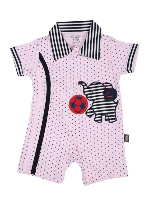 kids printed cotton romper - 18679853 - Very Small Image - 1