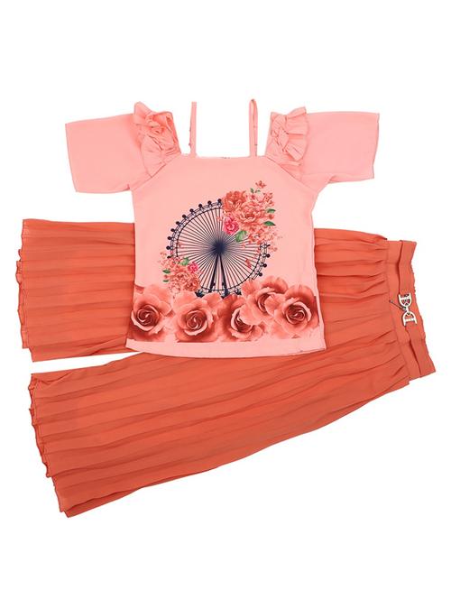 orange cotton twin sets & jump suit - 18679894 - Very Small Image - 1
