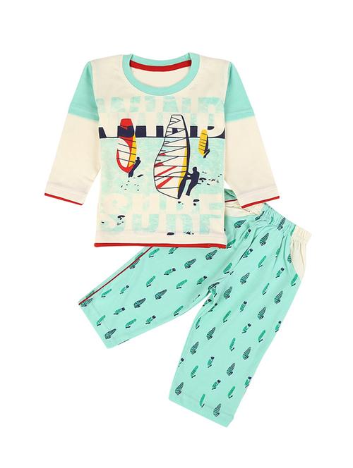 girls printed full length set - 18679952 - Very Small Image - 1