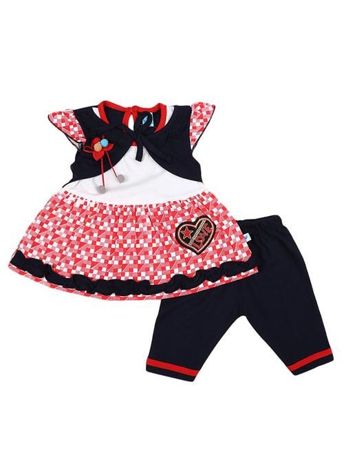 girls printed full length set - 18679957 - Very Small Image - 1