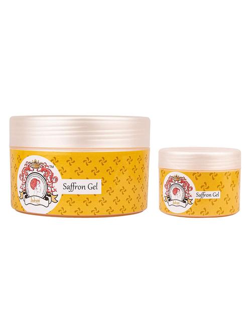 indrani saffron gel for women glowing skin and removing suntan 300 gm - 18680500 - Very Small Image - 1