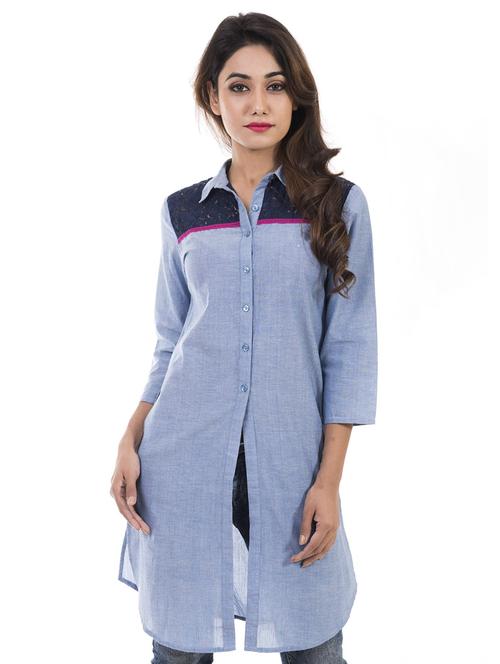 multi coloured printed kurta pant set - 18684385 - Very Small Image - 1