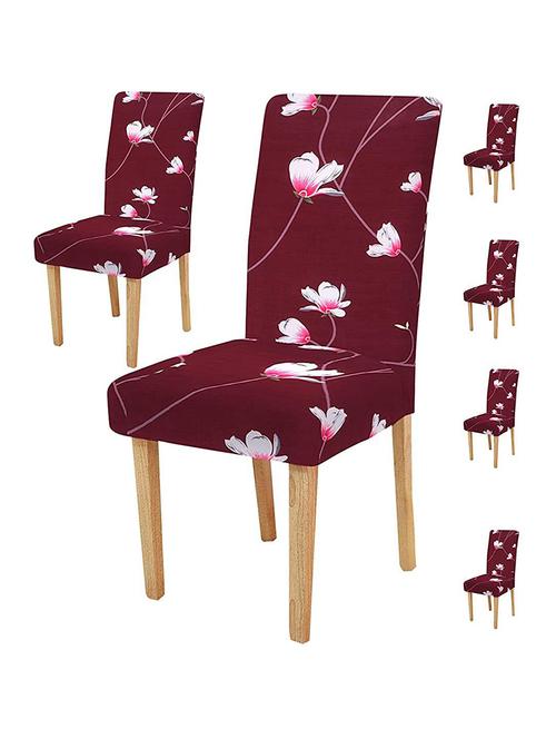 chair cover stretch removable- set of 6 - 18684456 - Very Small Image - 1