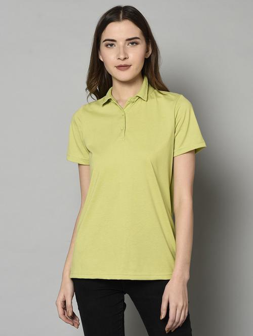 green viscose regular tshirt - 18685019 - Very Small Image - 1