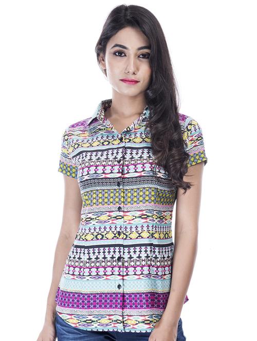 multi colored regular shirt - 18685074 - Very Small Image - 1