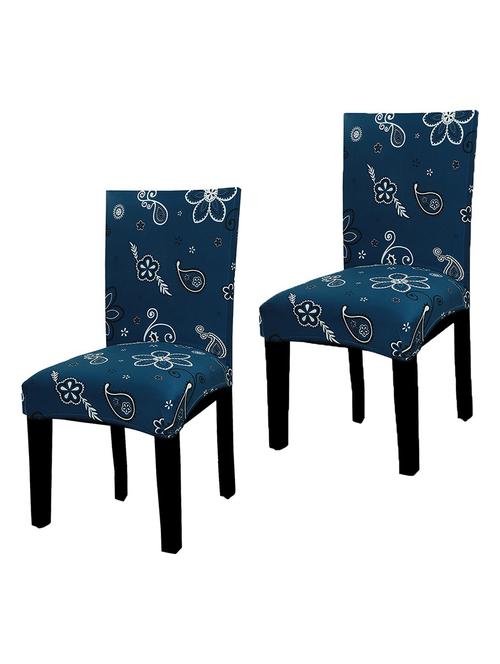 pack of 2 printed chair cover combo - 18685606 - Very Small Image - 1