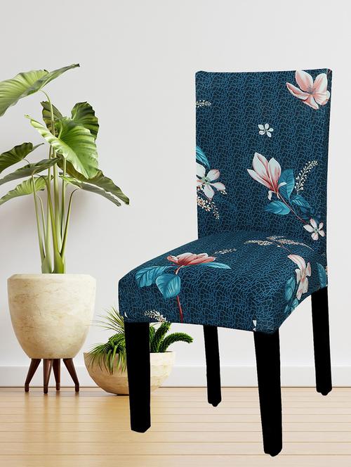 floral printed chair cover - 18685619 - Very Small Image - 1