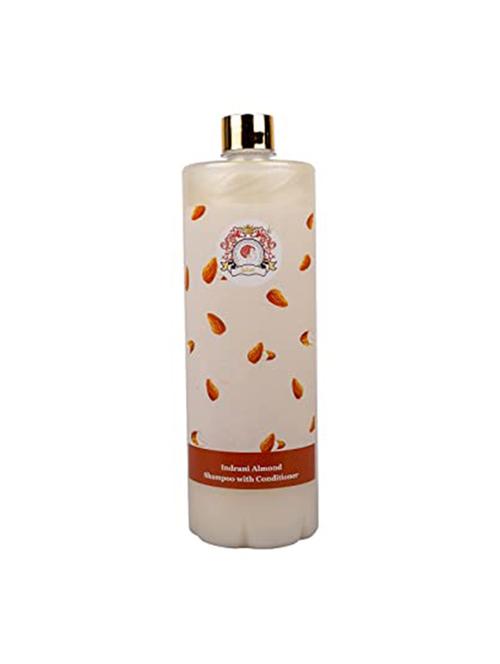 indrani almond shampoo with conditioner for women to reduce hair fall, promote hair growth, control dandruff 1kg - 18686174 - Very Small Image - 1
