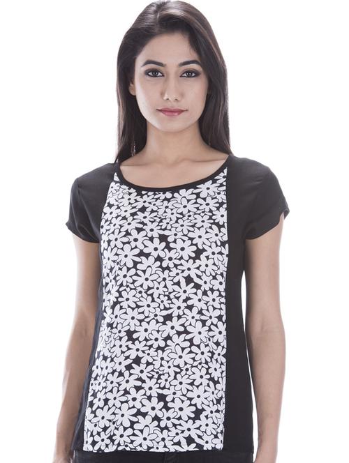 multi colored cotton blend regular top - 18688190 - Very Small Image - 1