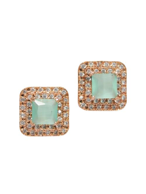 gold brass studs earring - 18688347 - Very Small Image - 1