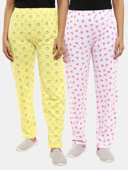 pack of 2 multi coloured printed pyjama - 18688701 - Very Small Image - 1